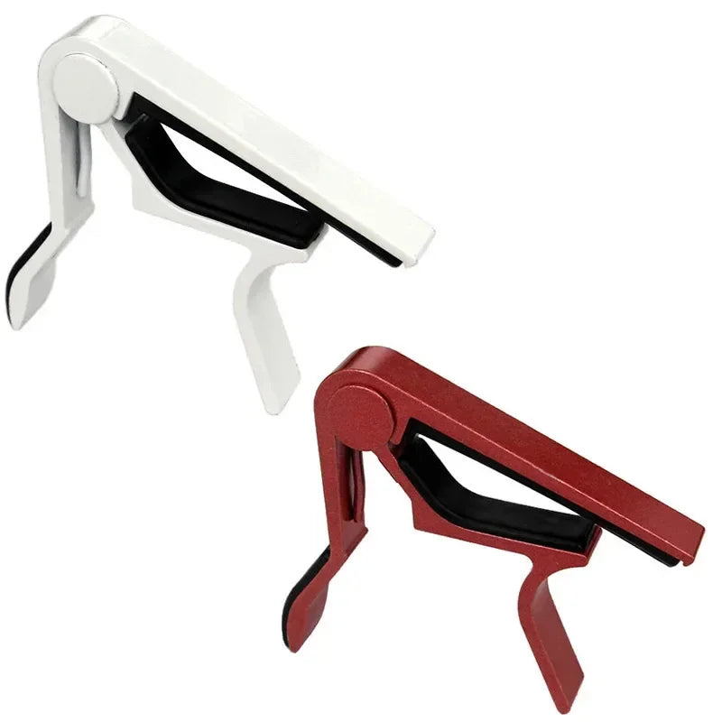 1/2pcs Universal Aluminium Alloy Guitar Capo - Lightweight & Durable Quick-Change Capo For Acoustic Electric And Classic Guitars Oasis Select Mixed 2pcs 7
