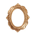 European Victorian Style Golden Retro Photo Frame Pictures Frames Nail Art Jewelry Decoration Earrings Display Rack Oasis Select 1