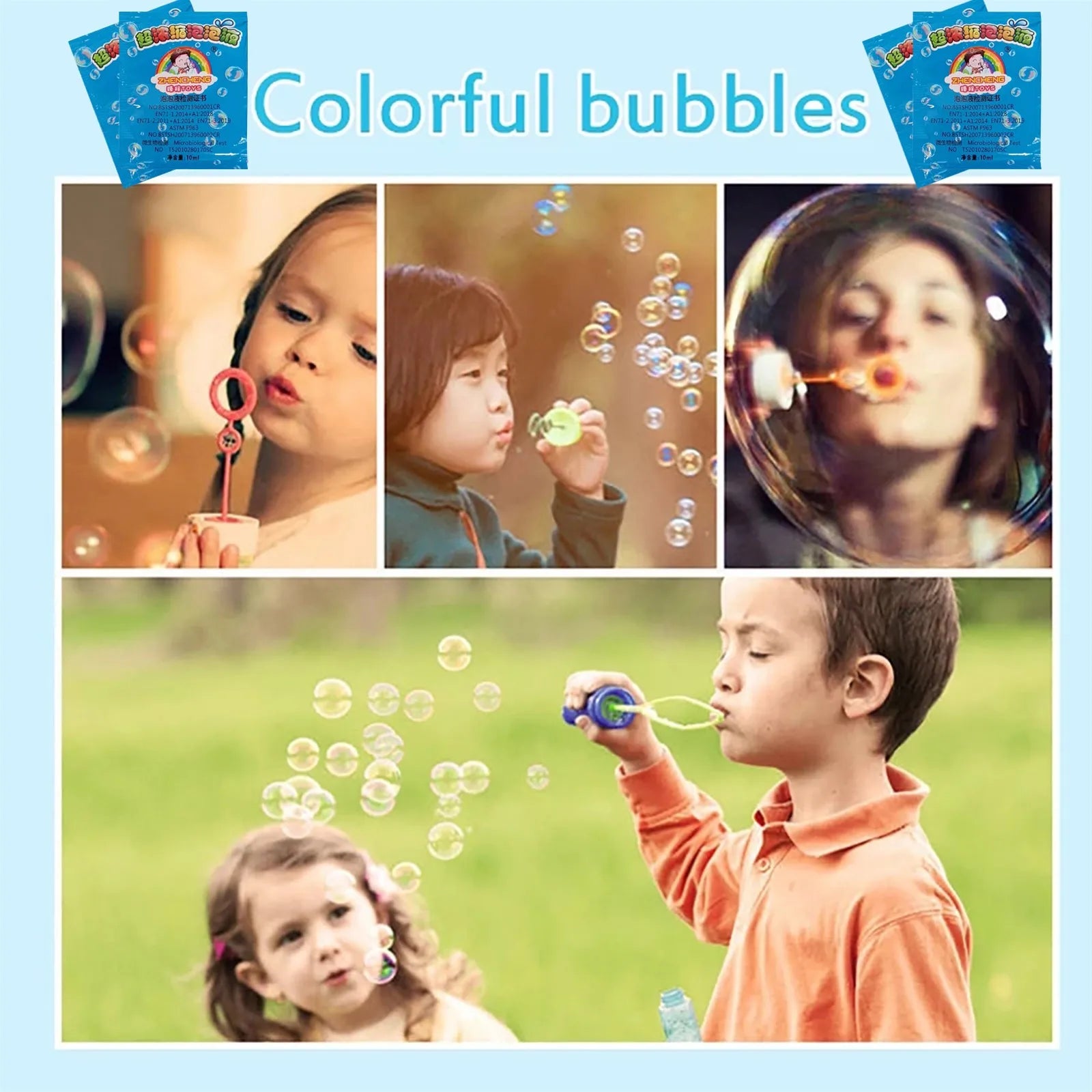 New Concentrate Bubbles Liquid Soap Water Bubble Gun Accessories Soap Bubble Liquid Bubble Refills Children's Gifts Oasis Select