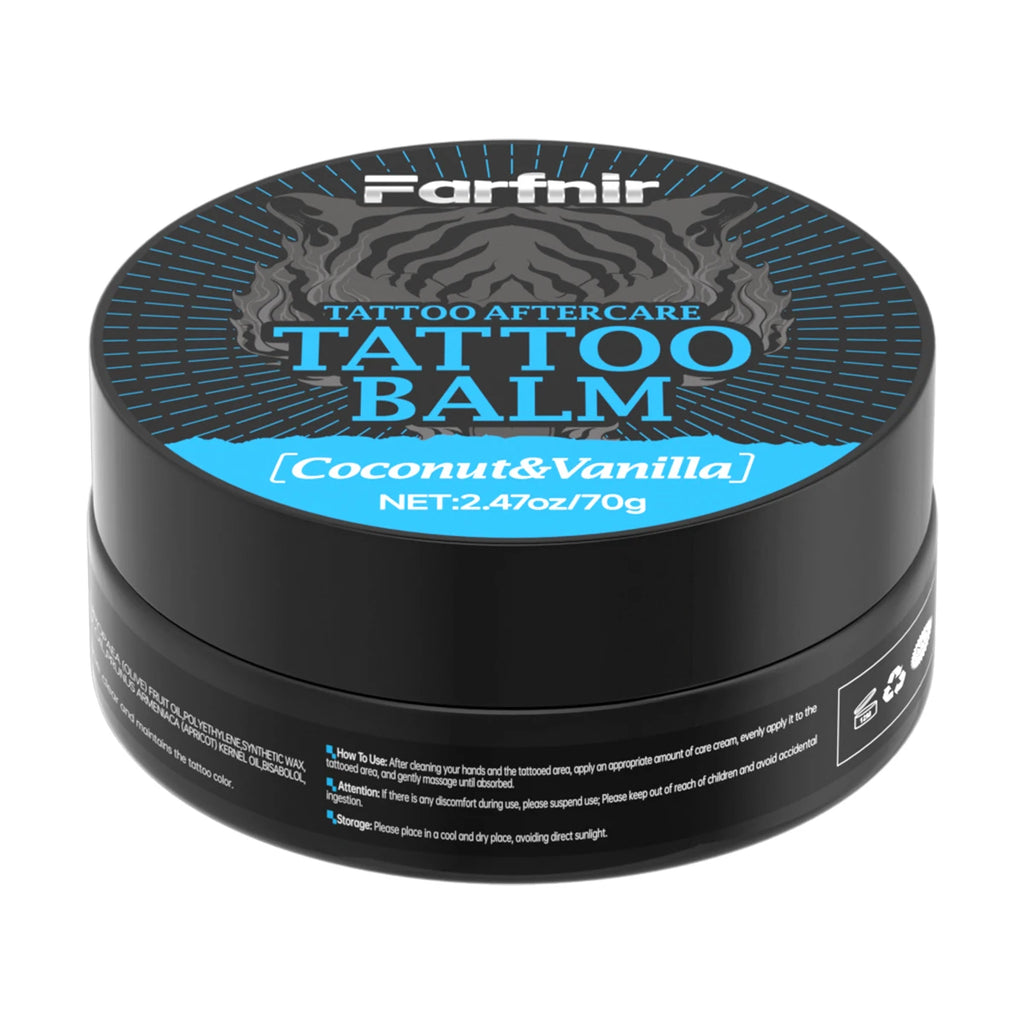 TATTOO BALM Gentle and moisturizing, soothes tattooed skin, essential for tattoo care, keeps tattoo colors vibrant Oasis Select TATTOO BALM 70g