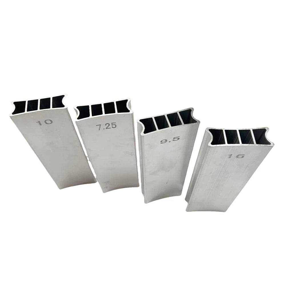 Silver Aluminum Alloy Dual Radius Sanding Beam For Guitar Bass Fret Leveling Fingerboard Shaping Luthier Supply Tool Oasis Select