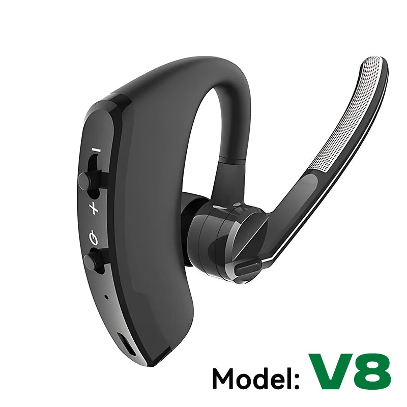 NEW V9 Bluetooth Earphone Long Standby Business Headphone HD Call Bluetooth Wireless Earbuds With MIC For iphone samsung Huawei Oasis Select V8