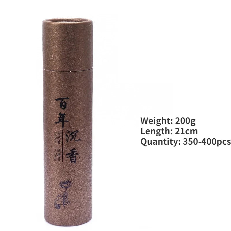 400pcs/tube, Natural agarwood incense sticks and incense sticks, suitable for meditation and long-lasting fragrance use Oasis Select Eaglewood