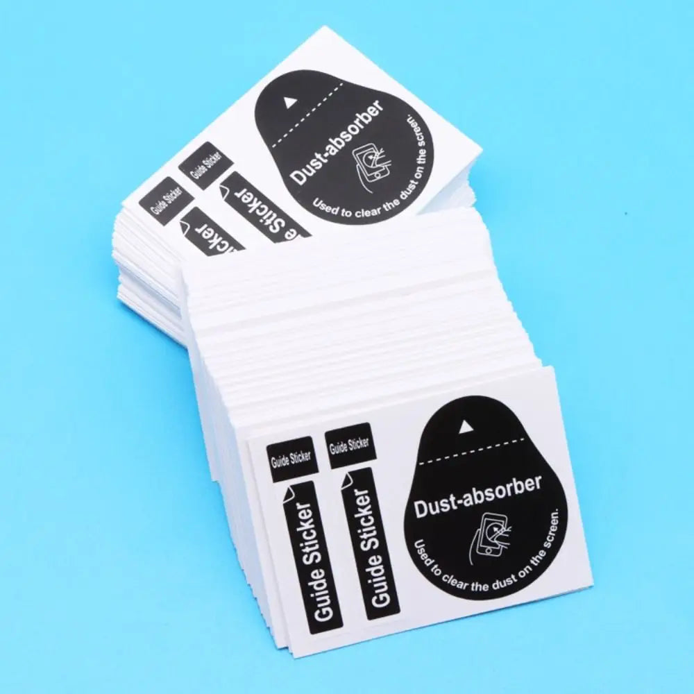 Wet Dry Cleaning Wipes Cellphone Tablet Screen Dust Absorber LCD Guide Protector De-dust Sticker for Camera Lens Glass Oasis Select