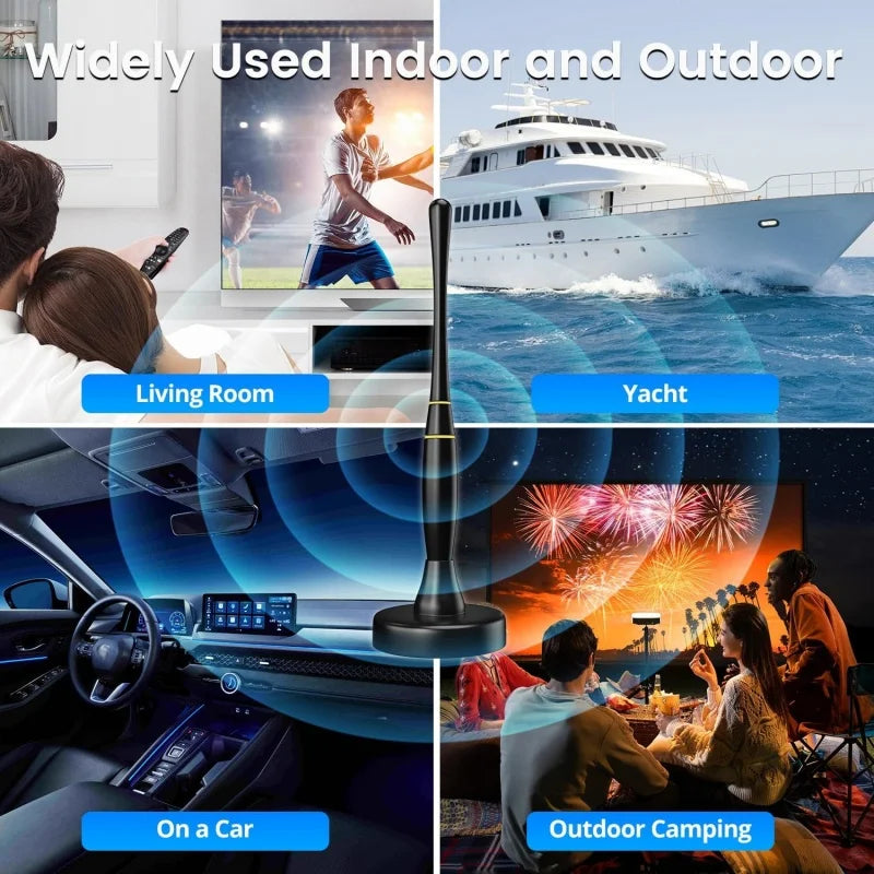 Cross-mirror new HDTV antenna, indoor and outdoor high-definition TV antenna, European and American ATSC antenna, DVB-T2 antenna Oasis Select