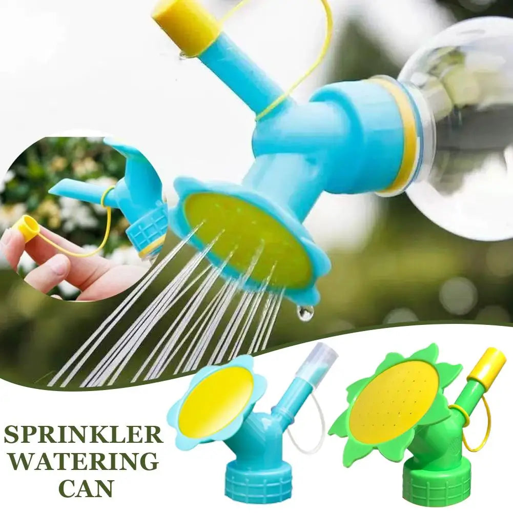 3-Pack 2-in-1 Bottle Sprinkler Nozzles – Dual-Mode Plant Watering