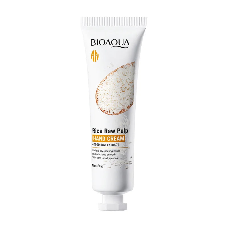 BIOAQUA White Rice Hand Cream – Moisturizing & Brightening Hand Cream Oasis Select