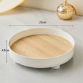 Living Room Coffee Table Aromatherapy Ornaments Tabletop Storage Tray Round Tray Oasis Select Yellow