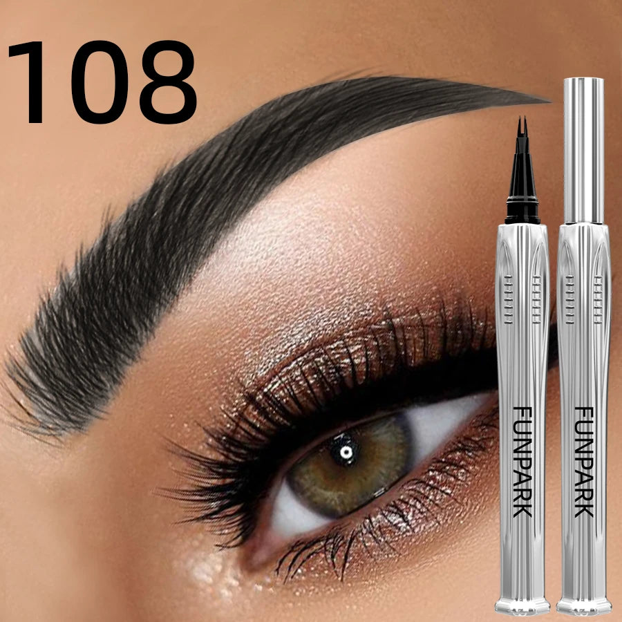 FUNPARK Microblading Eyebrow Pen – 8 Colors, Waterproof