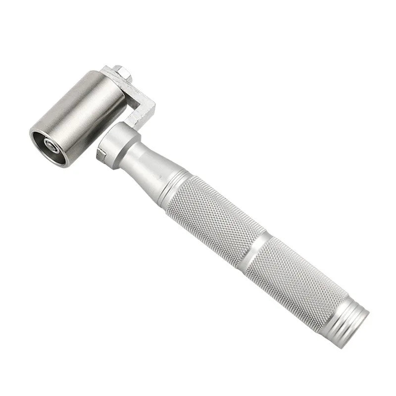 JUSTINLAU 35/40mm Stainless Steel Household Wallpaper Aluminum Alloy Pressure Wheel Flat Pressure Wheel Belt Bearing Hand Tool Oasis Select