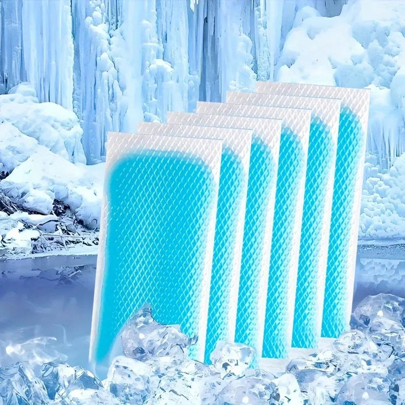Summer Portable Cooling Patch Bulk Pack Fast Chill Sticker for Summer Heat Relief Outdoor Travel Fever Soothing Daily Cool Down Oasis Select