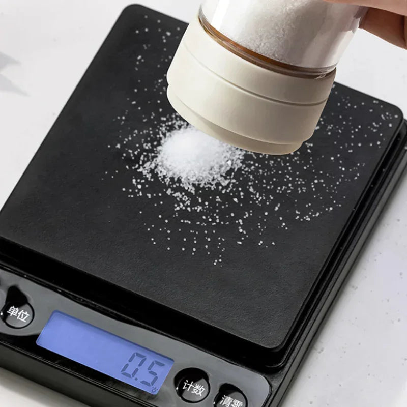 Glass Salt Dispenser | Measuring Shaker & Moisture-Proof Design