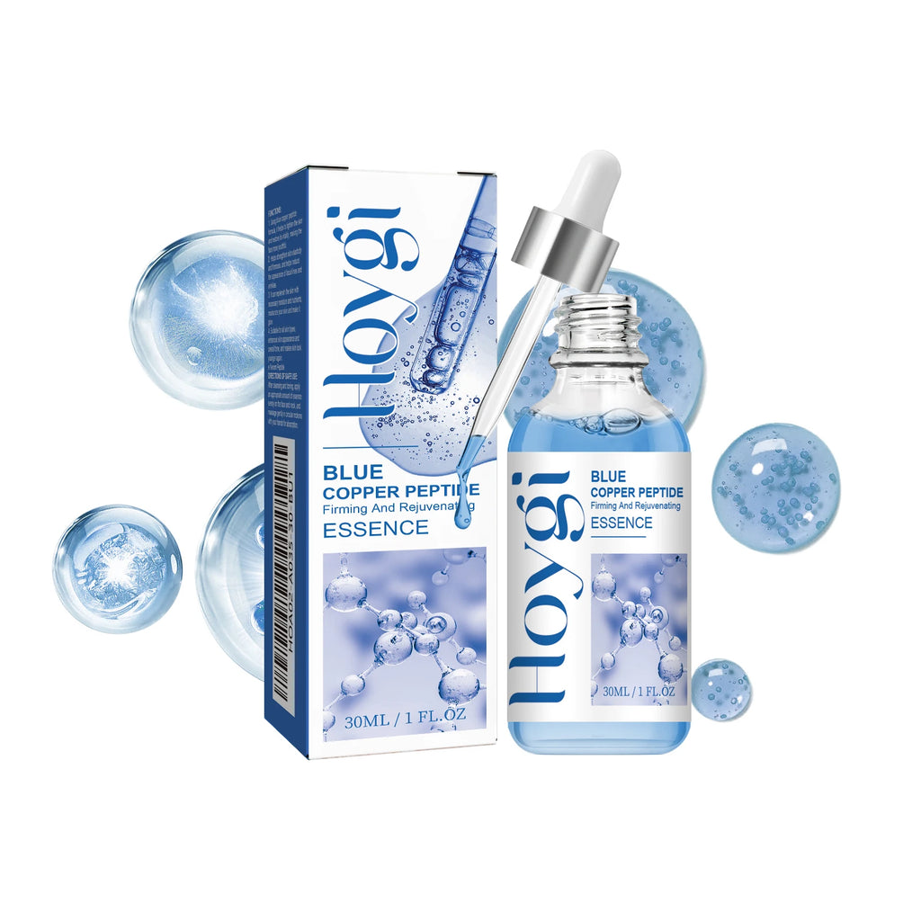 Hoygi Blue Copper Peptide Firming Face Serum 30ml Face Serum Oasis Select 30ml Boxed