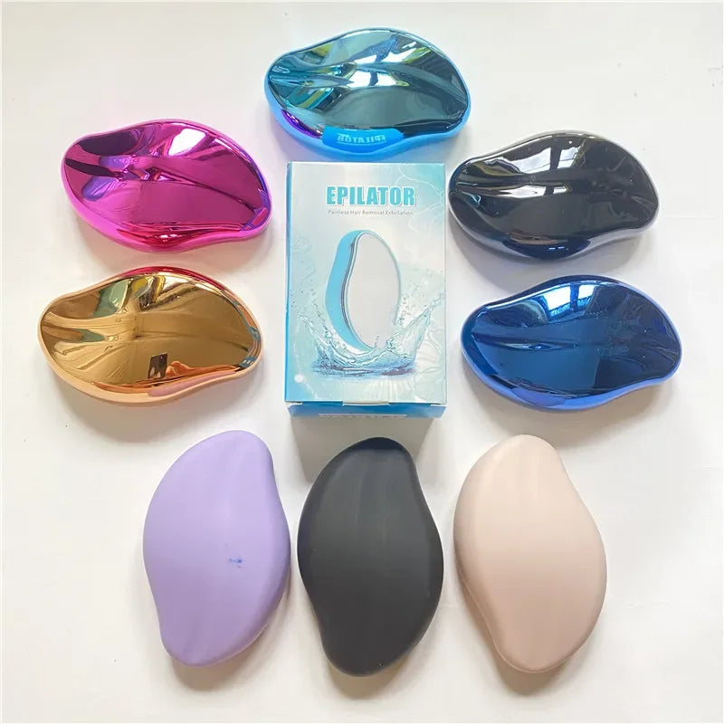Crystal Hair Eraser Physical Painless Easy Cleaning Reusable Hair Remover Body Beauty Depilation Makeup brushes Epilators 2022 Oasis Select