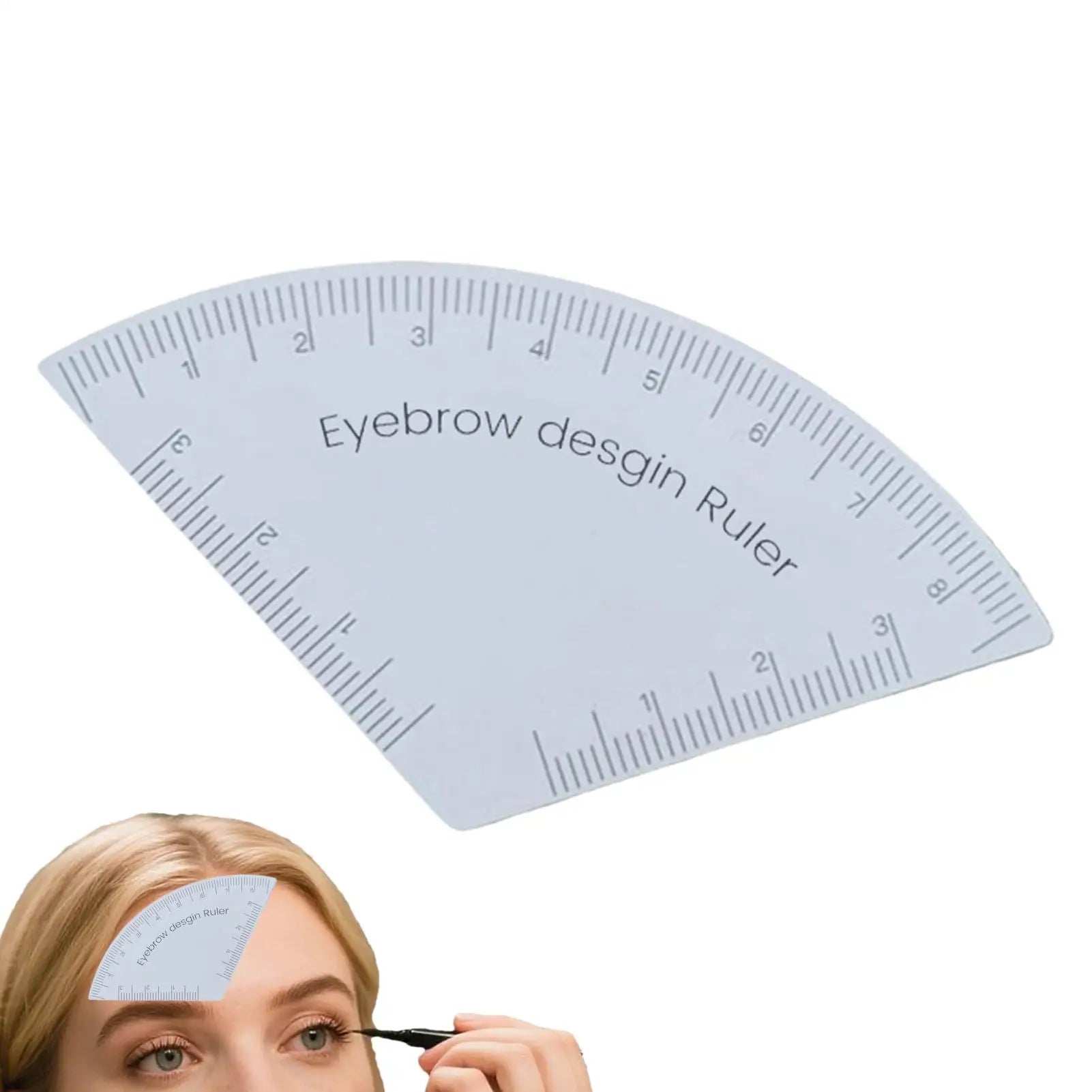 Reusable Eyebrow Ruler – Brow Shaping & Design Tool Eyebrow Shaping Tool Oasis Select
