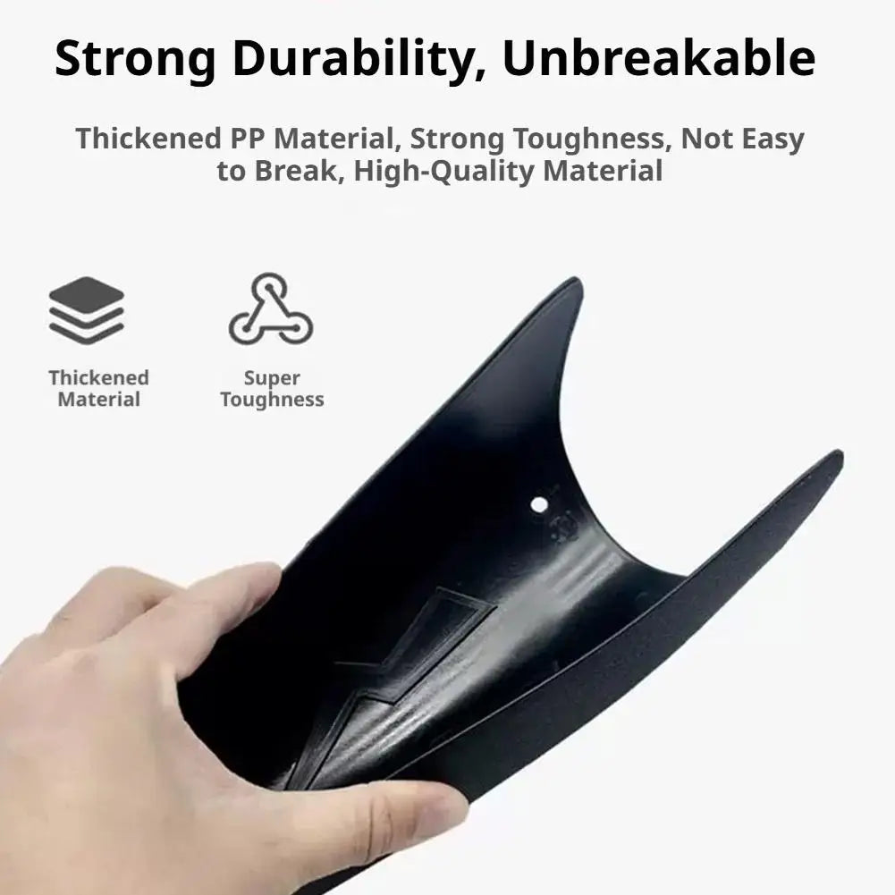 Universal Motorcycle Fender Extension Mudguard Splash Guard 1/2 PCS
