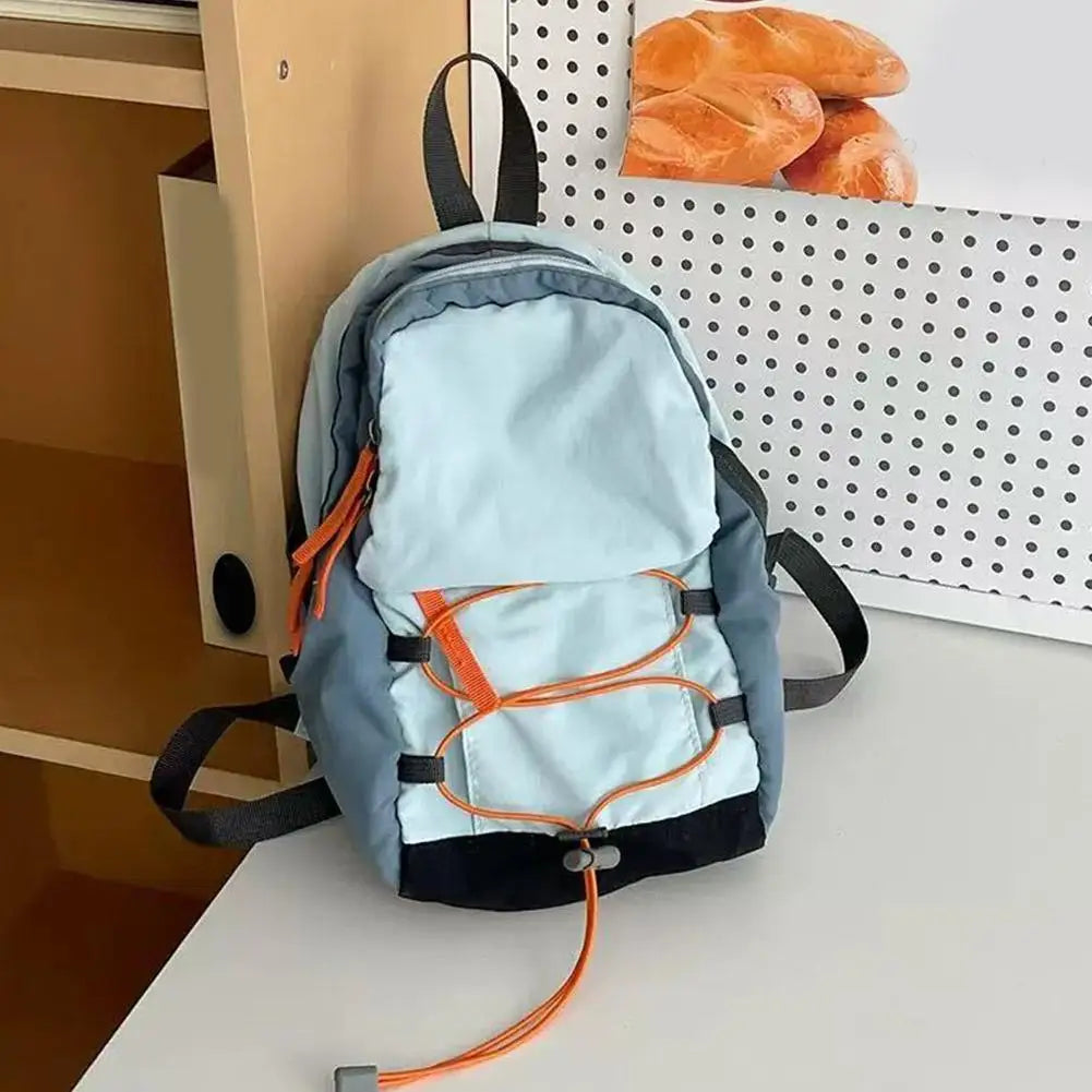 Lightweight Nylon Drawstring Backpack – School, Travel & Outdoor