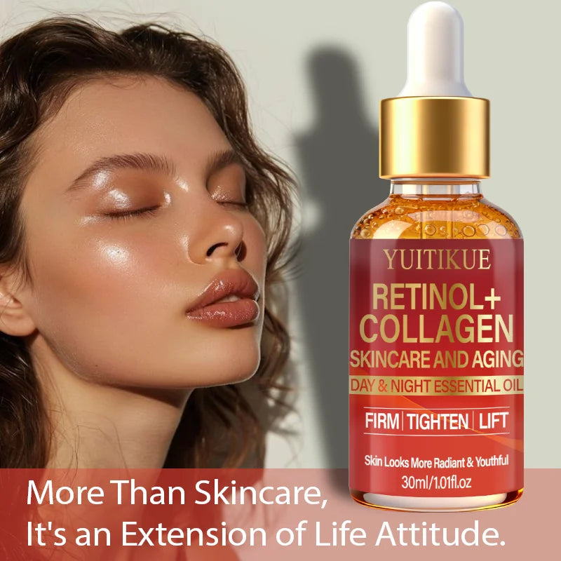 Retinol Collagen Anti-Aging Face Oil – Firm, Lift & Brighten
