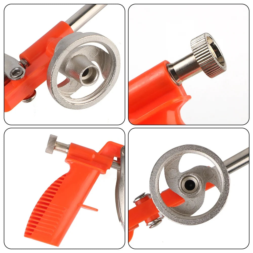1pc Polyurethane Foam Agent Perfluorocarbon Foam Gun Manual Tool For House Renovat Expansion Foam Spray Gun Free Cleaning Oasis Select