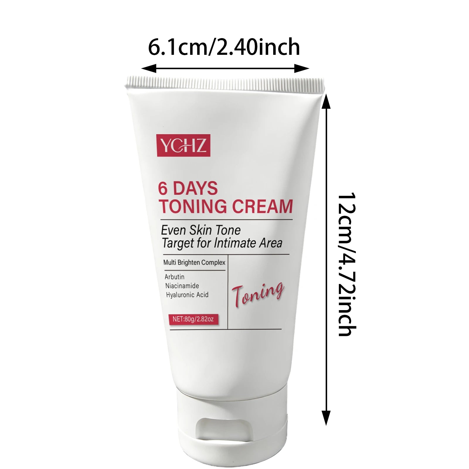 YCHZ Skin Brightening Cream – Body, Face & Intimate Areas 80g