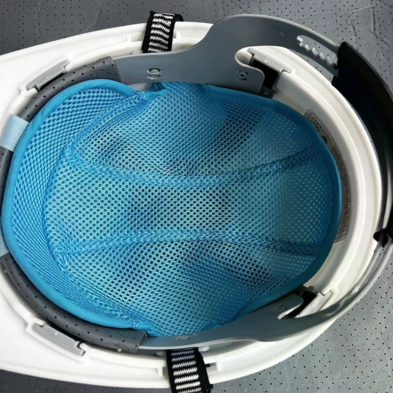 Safety Cap Cooling Pad Sweat-absorbing Ventilation Head Protection Adult Helmet Insert Liner Breathable Mesh Sweat Band Oasis Select