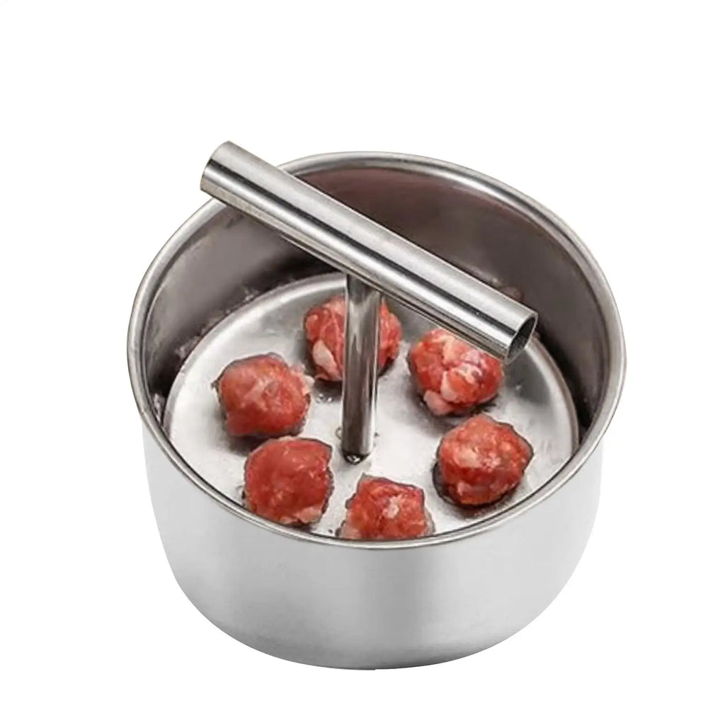 Meatball Making Set 6/12 Hole Press Meatball Maker Stainless Steel Meatball Maker Multifunctional Meat Maker Mold Kitchen Tools Oasis Select
