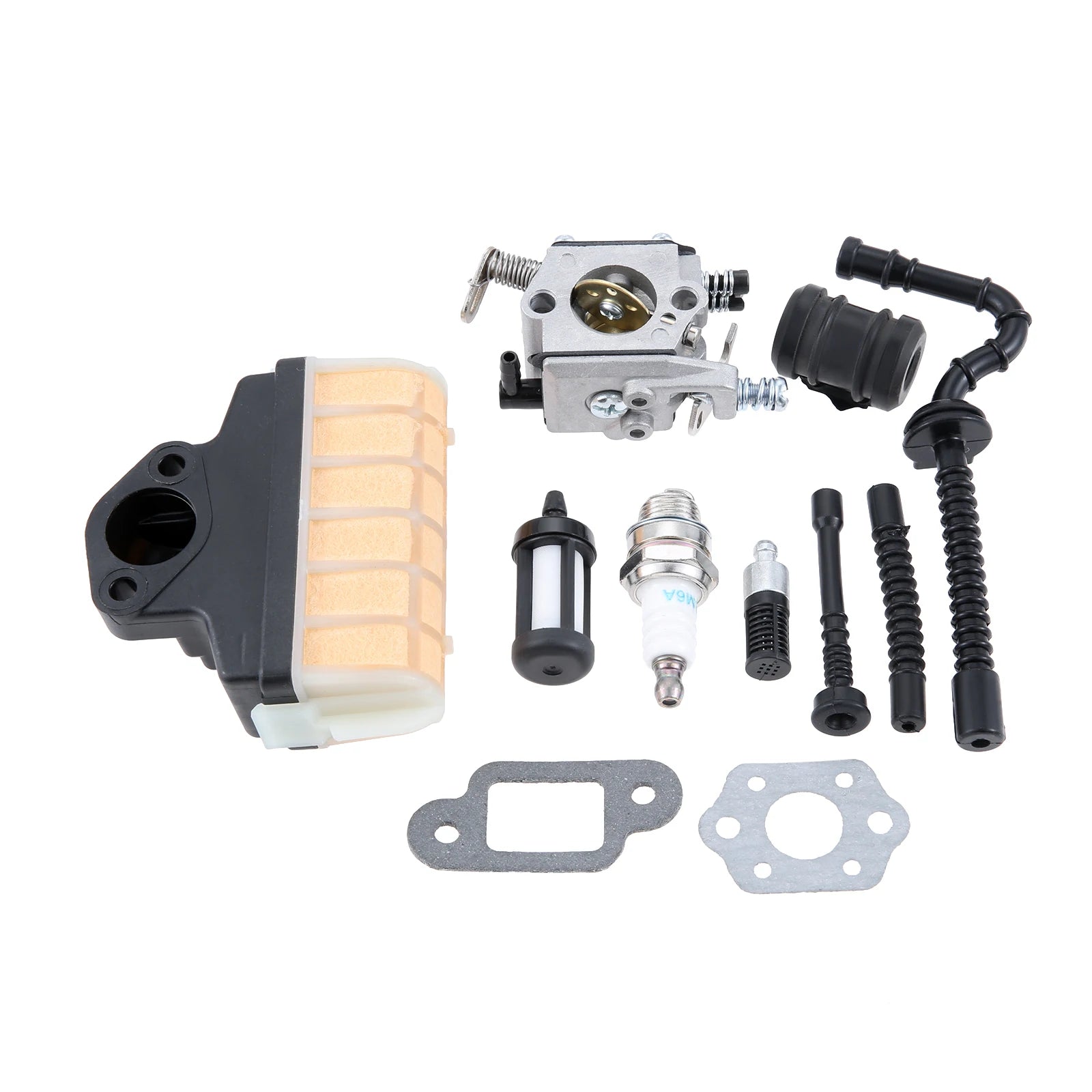 1set 1123 160 1650 Carburetor Spark Plug Air Filter Fuel Line Adjustment Kit with Gasket Fits for STIHL MS210 MS230 MS250 MS210C Oasis Select