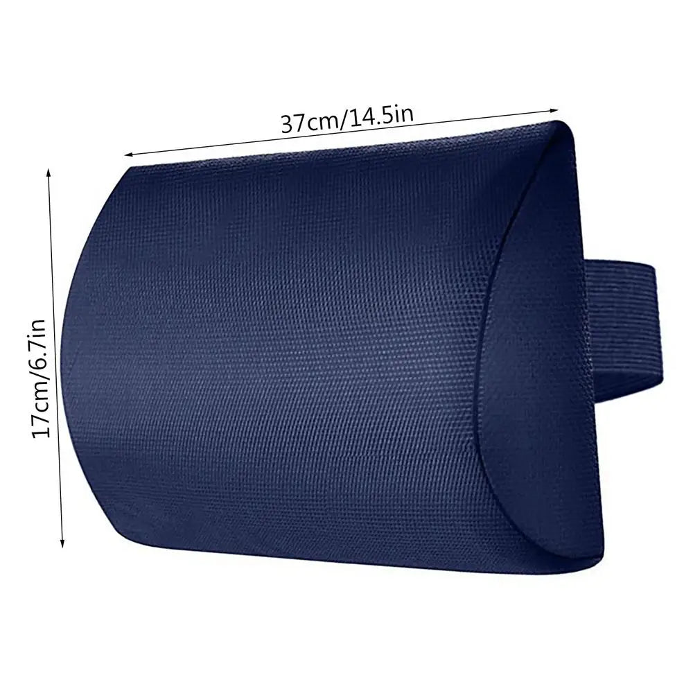 Garden Lounger Cushion Neck Pillow Recliner Headrest Beach Chair Pillow Camp Terrace Lounge Chair Lunch Break Rest Pillow Oasis Select 1PC blue