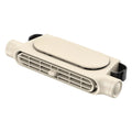 Rechargeable Car Seat Headrest Fan – 3-Speed Backseat Cooling Car Backseat Fan Oasis Select Beige United States