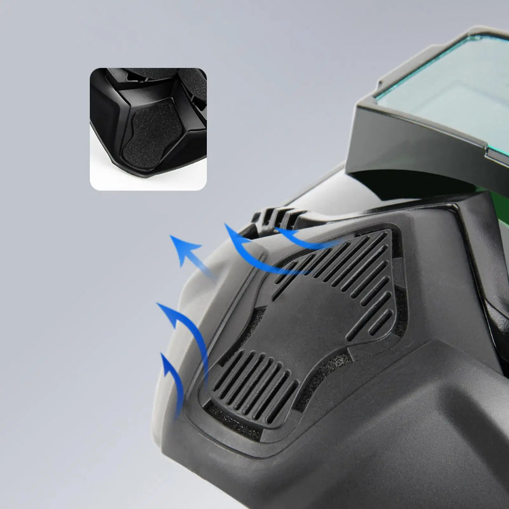 Auto Darkening Welding Helmet Detachable Welding Protector Protective Shield for Processing Soldering Welder Protector Helmet Oasis Select