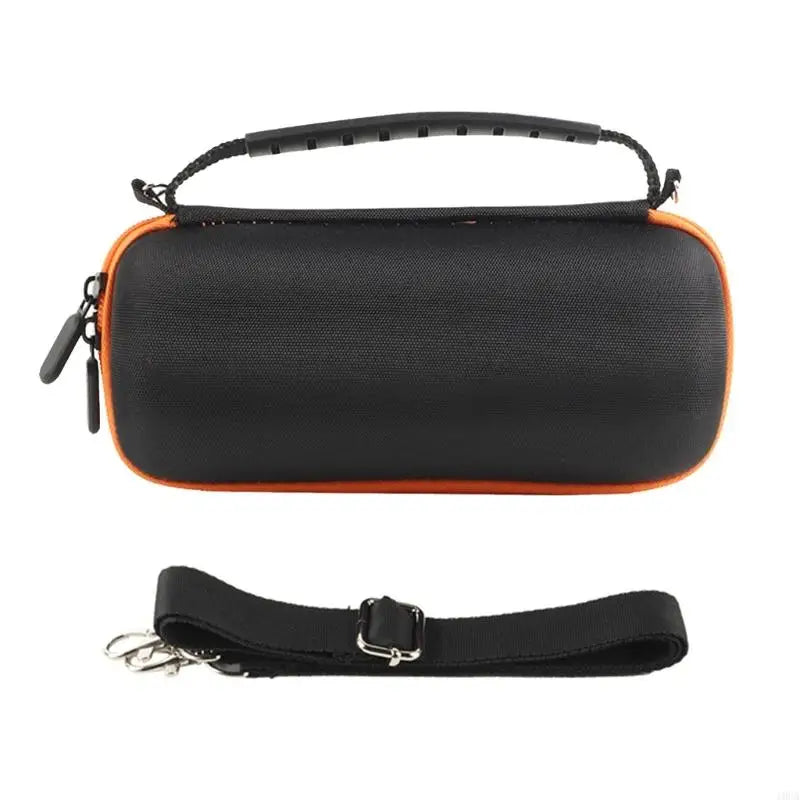 EVA Speaker Storage Bag For JBL Flip 7 Portable Speaker Carrying Case With Adjustable Shoulder Strap Speaker Accessories Oasis Select Orange