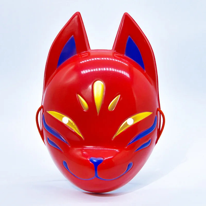 Fox Face Mask – Cosplay Animal Masquerade Halloween Costume