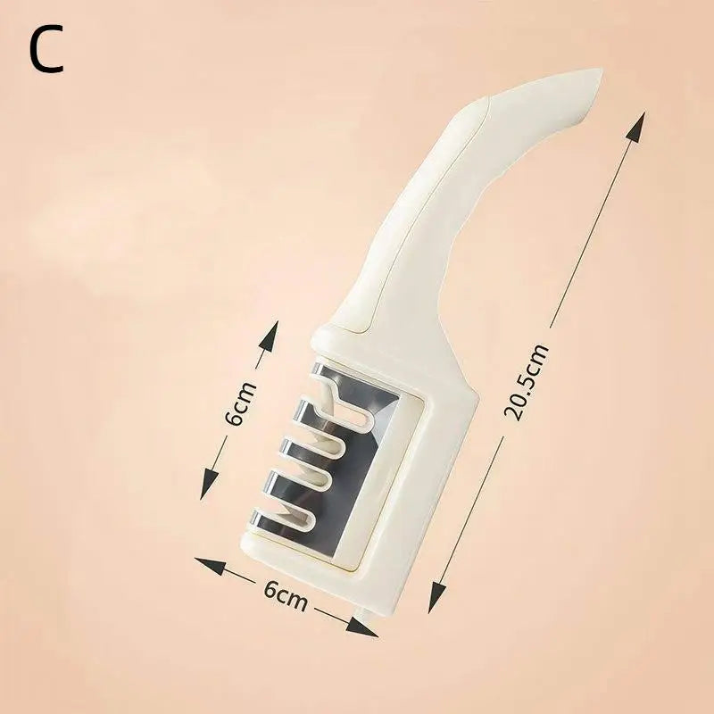 3/4-Stage Knife Sharpener – Non-Slip Ergonomic Handle