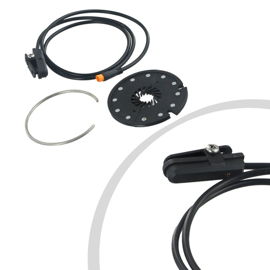 Kit Replacement Magnet Split Disk PAS Sensor 12 Magnet Split Disk KT-D12L Pedal Sensor PAS Cable Repalcement Parts Oasis Select