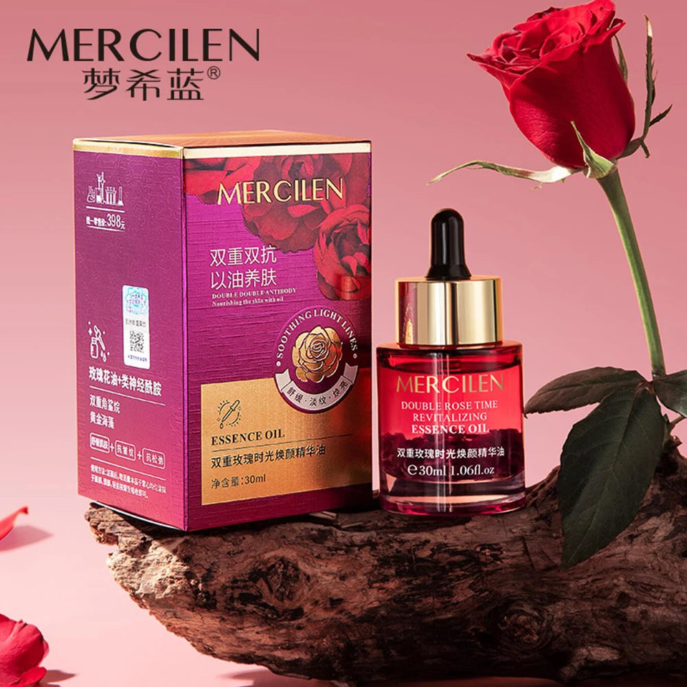 Sea Grape Collagen Peptide Double Anti Revitalizing Essence Oil Skin Care Moisturizing Brighten Anti-Aging Firming Face Serum Oasis Select Other