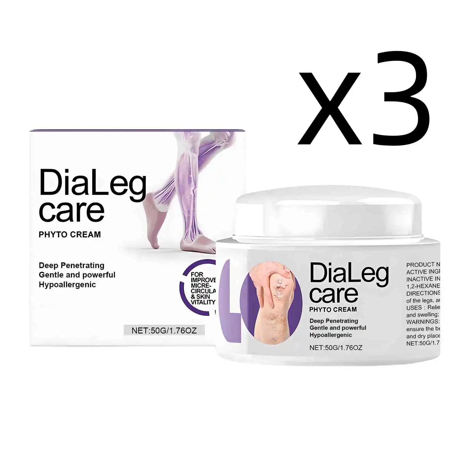Varicose Vein Relief Cream – Leg Fatigue & Circulation 50g Varicose Vein Cream Oasis Select 3x50g 50g