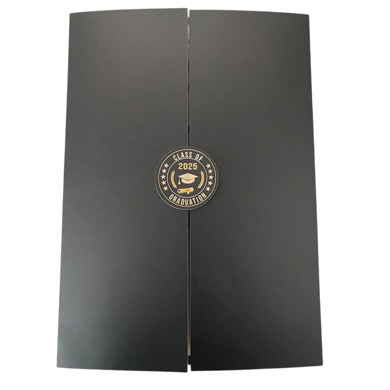 WISH 2025 Graduation Guest Book Alternative, Black Class Of 2025 Graduation Party Decorations, Graduation Signature Oasis Select