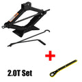 Hand Cranked Scissor Jack 08T 1T 2T Portable Labor Saving Car Jack Car Repair Tire Replacement Special Tool for SUV Oasis Select 2T Set