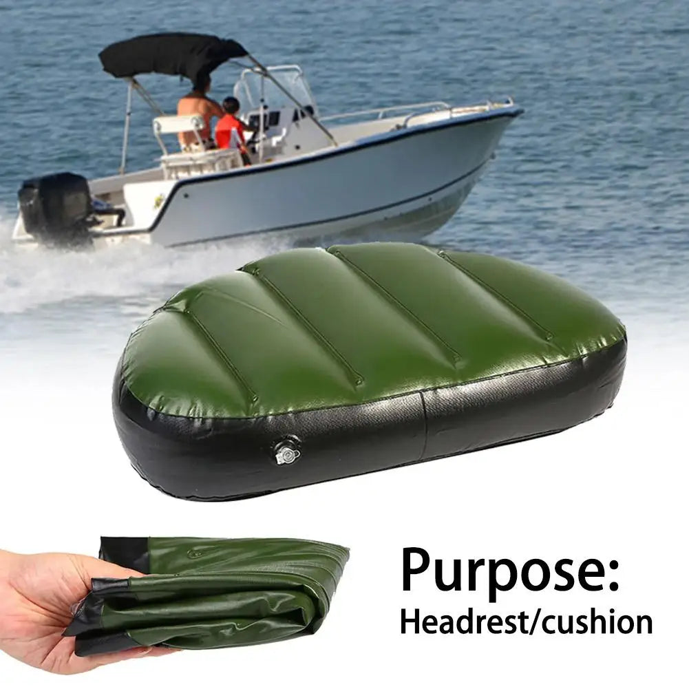 Portable PVC Inflatable Seat Air Cushion Mat Waterproof Inflatable Fishing Boat Cushion Oasis Select