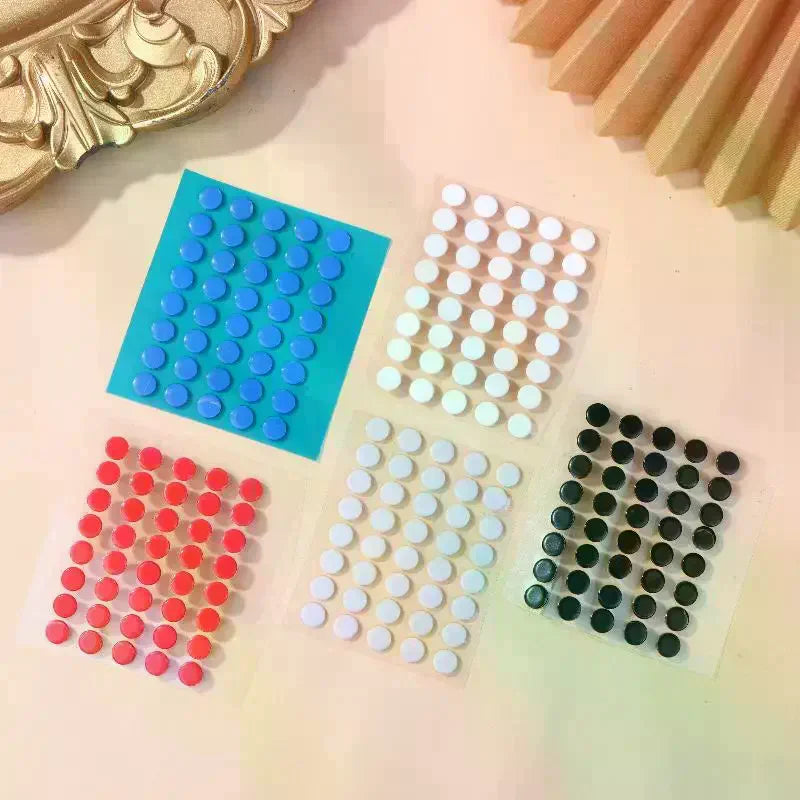 40Pcs 6.5mm Diameter 0.8mm Thickness Small Dots Universal Mouse Skates For Mouse Foot Glide Feet Sticker Oasis Select