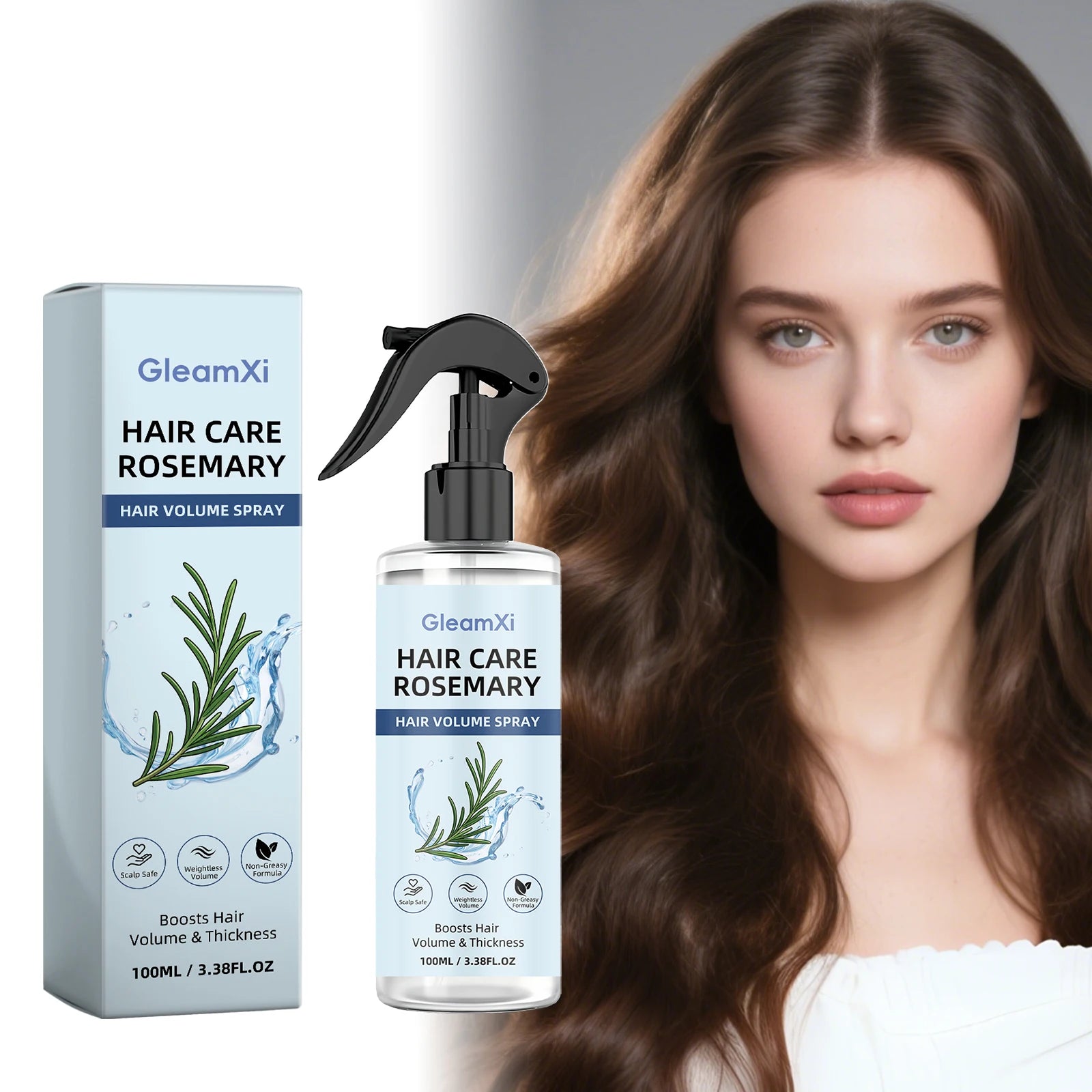 HOEGOA Rosemary Hair Conditioner Spray – Repair & Regrowth Leave-In Hair Spray Oasis Select