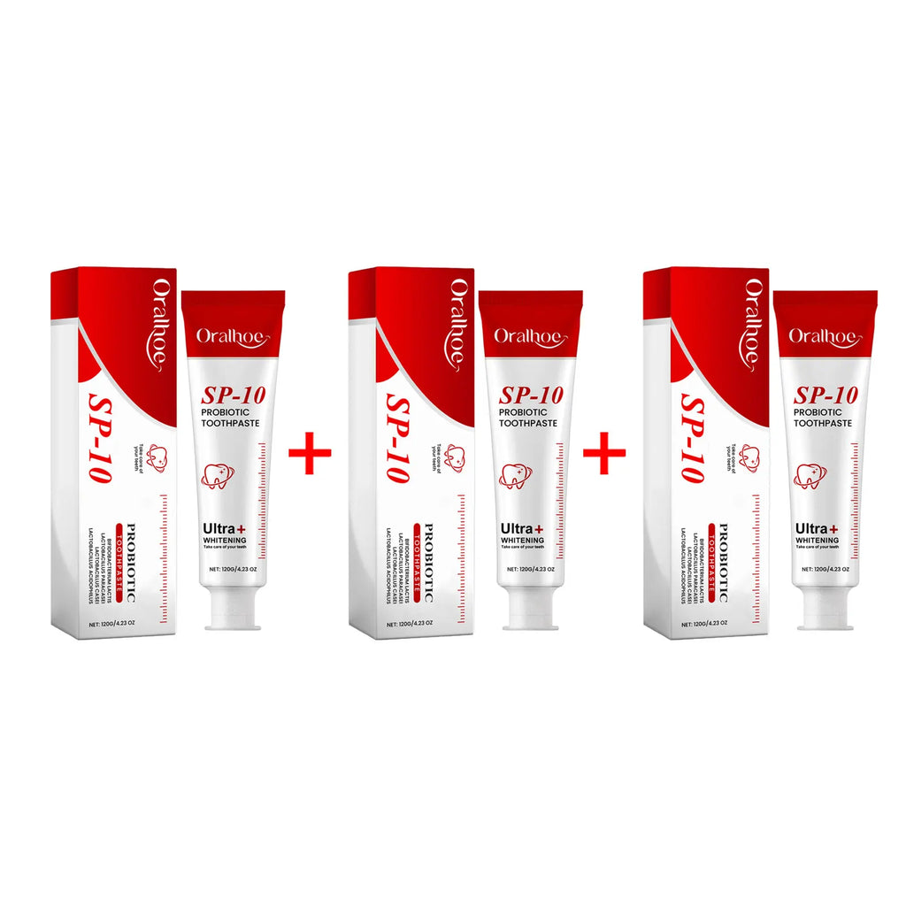 Mild Probiotic Toothpaste Fresh Breath Remove Plaque Stains Deep Clean Dental Oral Hygiene Teeth Brightening Toothpastes 120g Oasis Select 120g Boxed X 3PCS