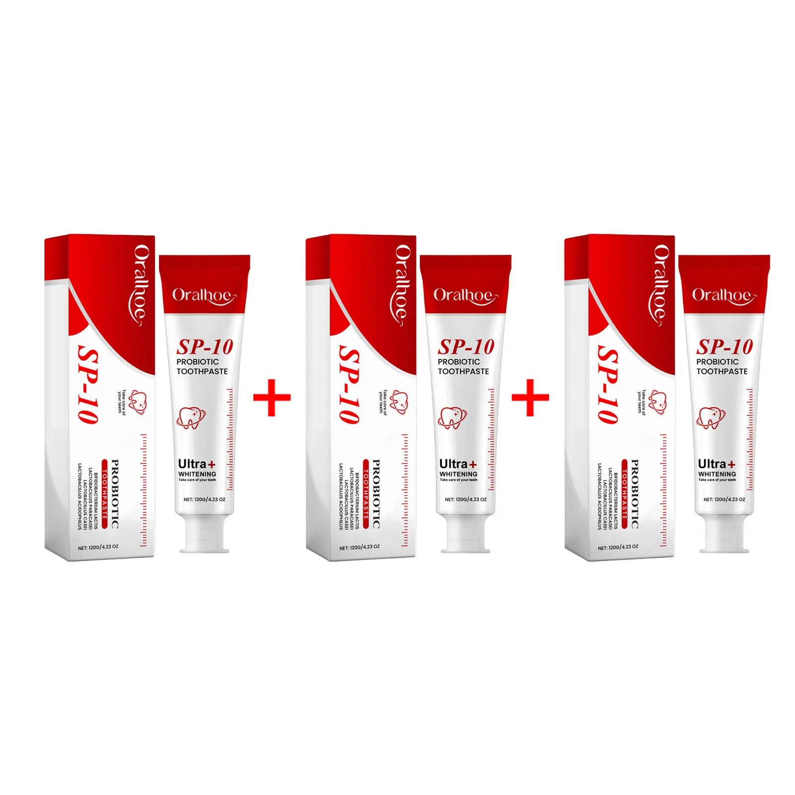 Mild Probiotic Toothpaste Fresh Breath Remove Plaque Stains Deep Clean Dental Oral Hygiene Teeth Brightening Toothpastes 120g Oasis Select 120g Boxed X 3PCS