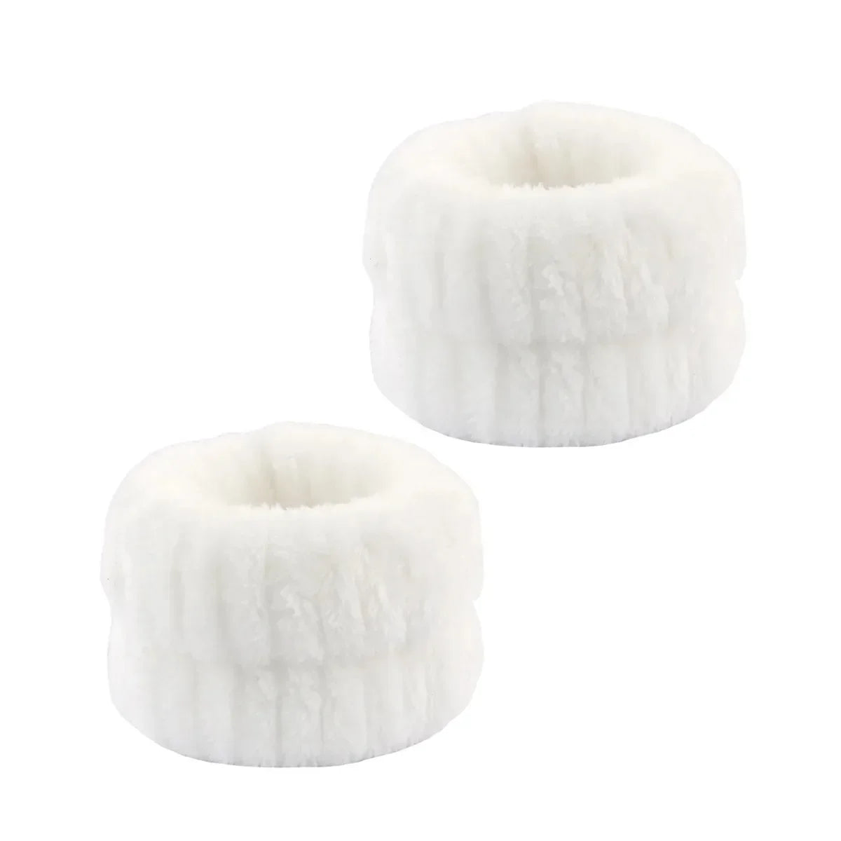1/2/3PCS Face Wash Wristbands Headband Makeup Hair Care Headband Wash Headband For Washing Your Face Hair Bands For Women Oasis Select White 2Pcs