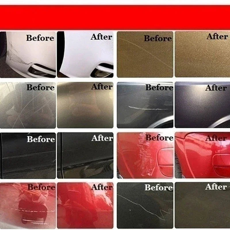 Car Scratch Remover with Sponge Car Polishing Paste Multifunction Protection Car Body Scratch Remover Kit for Car Motorcycles Oasis Select