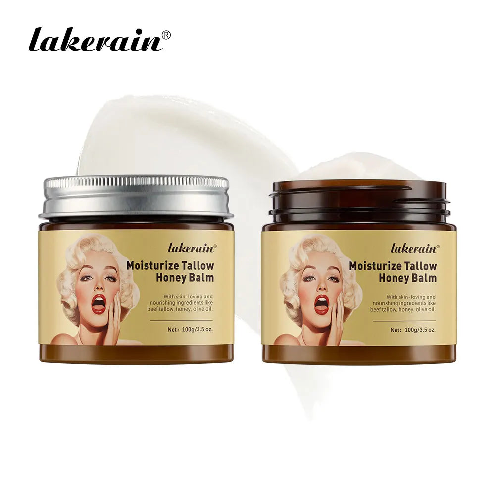 Beef Tallow Face Cream Lasting Moisturizing Soothing Facial Skin Firming Increase Facial Elasticity Nourishing Smooth Skin Care Oasis Select 2 pcs