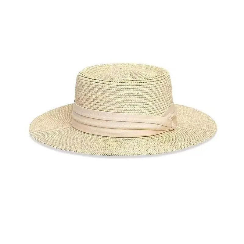 Women Straw Sunscreen Cap 모자 썬캡 비치모자 очки солнцезащитные женск Gorros Foldable UV Protection Outdoor Large Brim Sunscreen Oasis Select B15