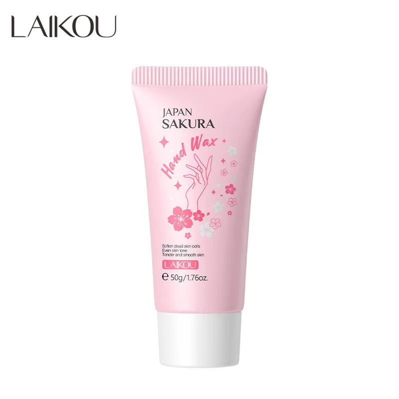 LAIKOU Sakura Hand Wax Mask – Exfoliating & Moisturizing Hand Peeling Mask Oasis Select