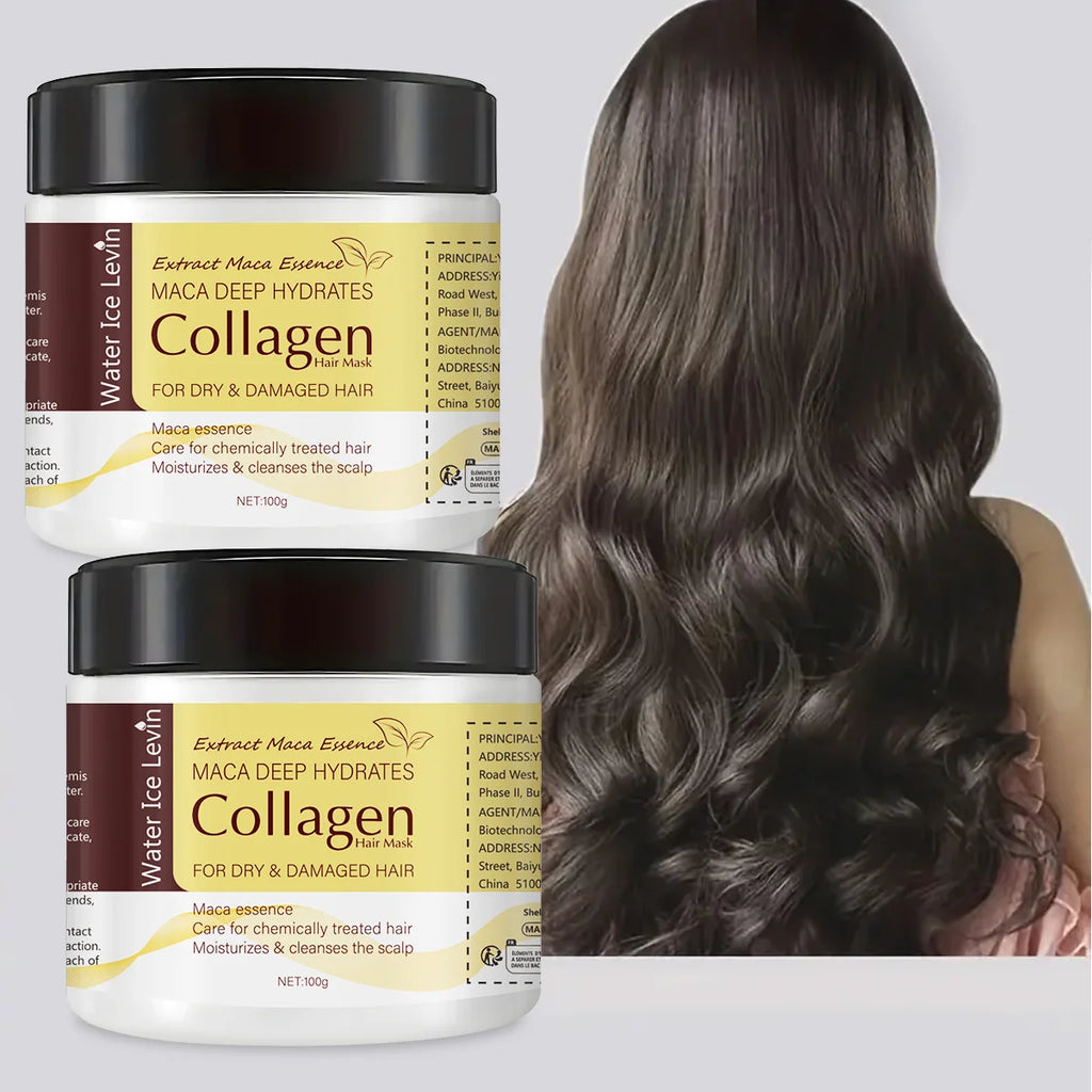 Collagen & Keratin Hair Mask – Deep Moisture Repair 100g Deep Conditioning Mask Oasis Select