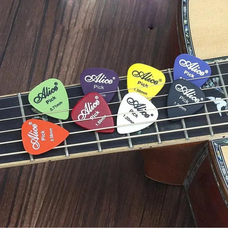 10/30/60pcs Guitar Picks With Storage Box ABS Picks Plectrums For Electric Acoustic Guitar 6 Thickness Guitar Parks Accessories Oasis Select
